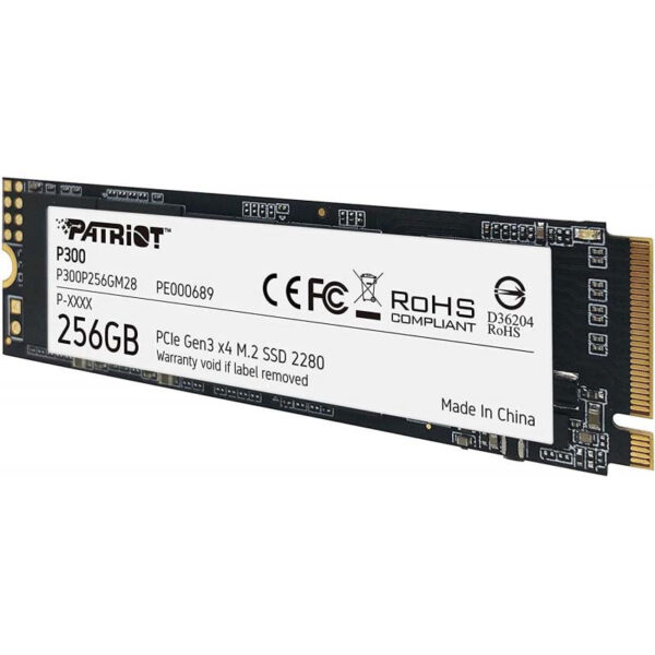 Disque Dur Interne Patriot SSD P300 256 Go M.2 2280 – P300P256GM28 Tunisie