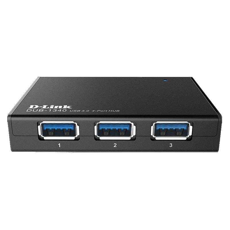 Hub D-link 4 Ports Usb 3.0 Super Speed – Noir – DUB-1340/E