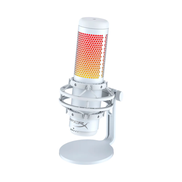 Microphone HyperX QuadCast S RGB – blanc – HMIQ1S-XX-RG/G Tunisie