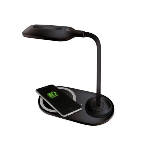 Lampe et Chargeur Sans Fil Platinet 10W – Noir – PDL1930B Tunisie