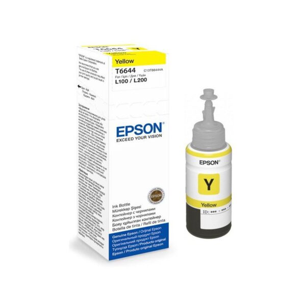 Bouteille D’encre Original Epson T6644 – Jaune Tunisie