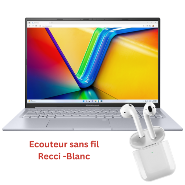 Pc Portable Gamer Asus Vivobook 16X I7 12è Gén 8 Go 512 Go SSD RTX2050 – Silver – S3605ZF-N1501W Tunisie