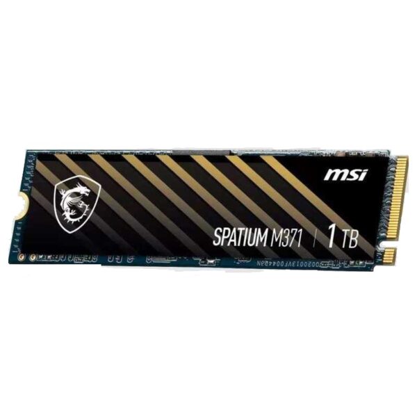 Disque Dur Interne MSI Spatium M371 1To SSD NVMe M.2 – S78-440L870-P83 Tunisie