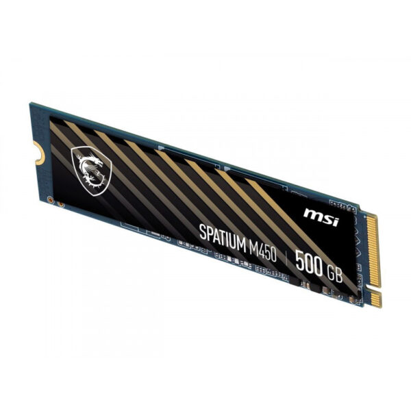 Disque Dur Interne Msi SSD Spatium M450 Pcie 4.0 Nvme M.2 500G – S78-440K220-P83 Tunisie