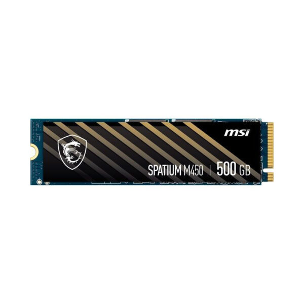 Disque Dur Interne Msi SSD Spatium M450 Pcie 4.0 Nvme M.2 500G – S78-440K220-P83 Tunisie