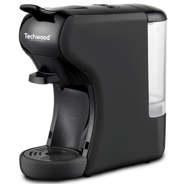 Machine à Café Expresso 2 en 1 Techwood TCA-196N Noir Tunisie