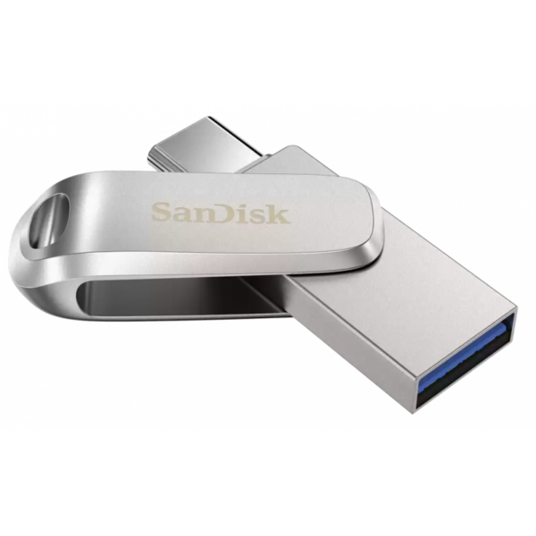 Clé Usb Sandisk Ultra Dual Drive Luxe 64go Usb Type-c – Gris – SDDDC4-064G-G46 Tunisie