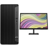 Pc De Bureau Hp Tower 400 G9 I7 13gén 8Go 512Go Ssd + Ecran Hp 22″ – Noir -B_99N25ET+ECRAN22 Tunisie