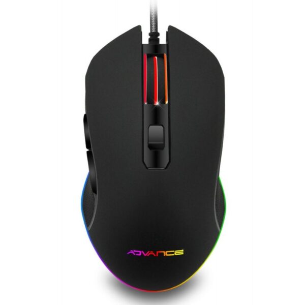 Souris Gaming Advance Gta210 Led Rainbow – Noir –  S-GTA210 Tunisie