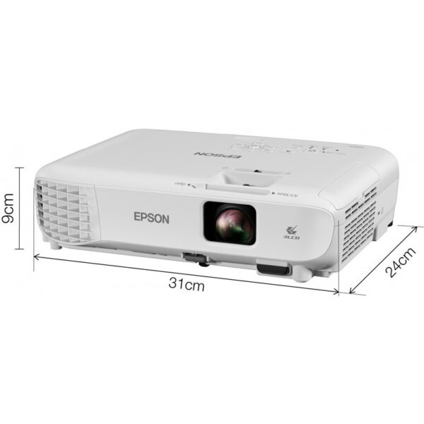 Vidéo Projecteur Epson EB-W06 WXGA -Blanc -V11H973040 Tunisie