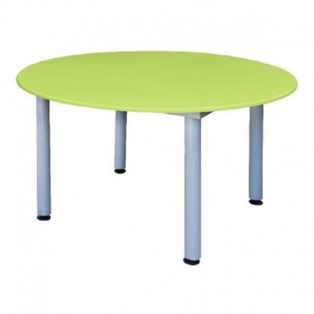 Table Maternelle Ronde Pvc D120 Sotufab – Pistache – MA06 Tunisie