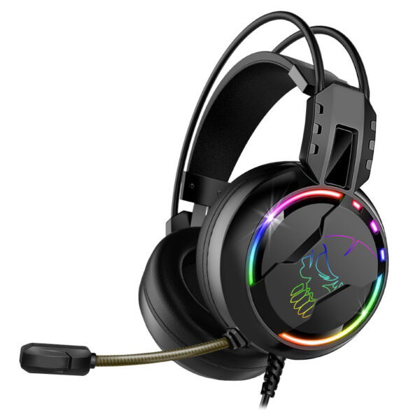 Casque Micro Gaming SPIRIT OF GAMER PRO H7 LED RGB – noir – MIC-PH7 Tunisie