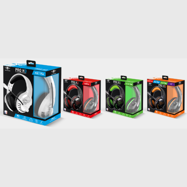 Casque Gaming SPIRIT OF GAMER PRO-H3  – Orange & Noir – MIC-PH3MP Tunisie