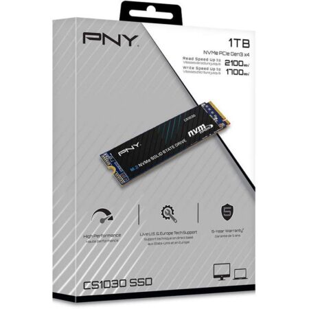 Disque Dur Interne PNY CS1030 1 To M.2 NVME Tunisie