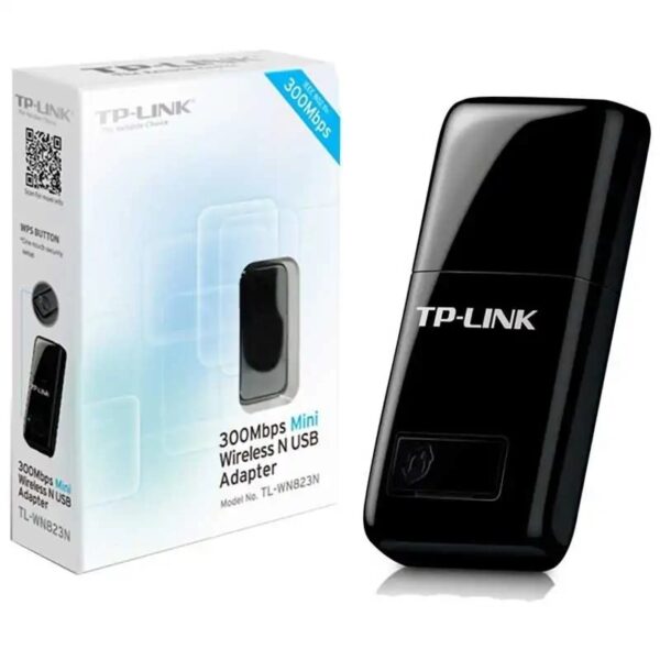 Mini Adaptateur TP-LINK N300 MBPS WIFI -Noir – TL-WN823N Tunisie