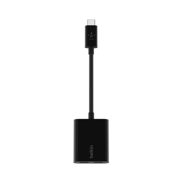 Adaptateur USB-C™ CONNECT™ audio + recharge Belkin – Belkin – F7U081BTBLK Tunisie