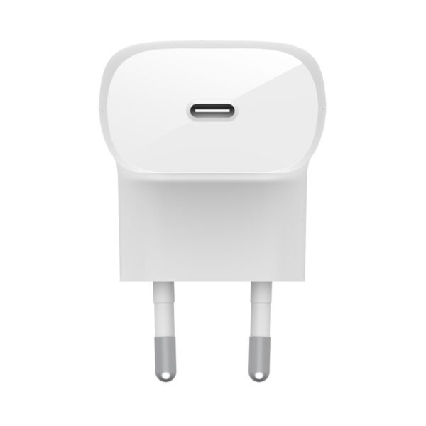 Chargeur Mural Belkin USB-C 30W pour Samsung et Apple  – Blanc -WCA005VFWH Tunisie