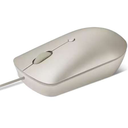 Souris optique Filaire Lenovo 540 Compacte – Sable – GY51D20879 Tunisie