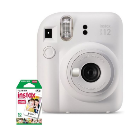 Appareil Photo Instantané FUJIFILM INSTAX Mini 12 Blanc bestbuytunisie.prixtunisie.best