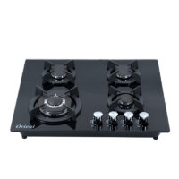 Plaque de Cuisson Encastrable Orient 4 Feux 60 cm Noir Vitrée bestbuytunisie.prixtunisie.best