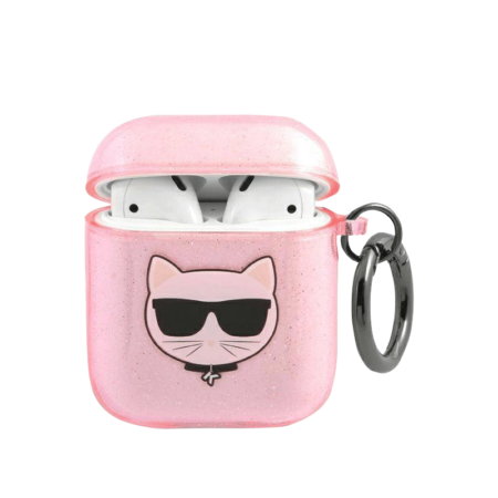 Étui Karl Lagerfeld pour Airpods Pro et 2 – Rose -00916 Tunisie