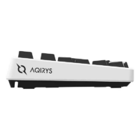 Clavier Filaire Gamer Mécanique AQIRYS ADARA 100% Anti-ghosting RGB – Blanc Tunisie