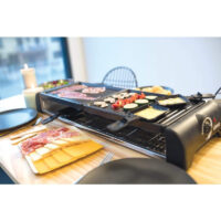 Appareil à Raclette LIVOO DOC185 1800W Noir bestbuytunisie.prixtunisie.best