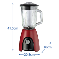 Blender Russell Hobbs Desire 650 W 27120-56 Rouge & Noir bestbuytunisie.prixtunisie.best