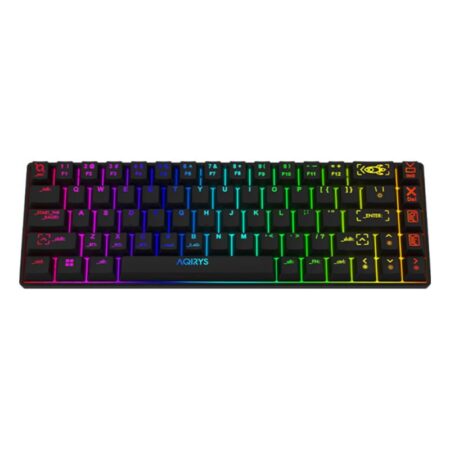 Clavier Gamer Mécanique Aqirys Mira 100% Anti-ghosting Rgb – Noir Tunisie