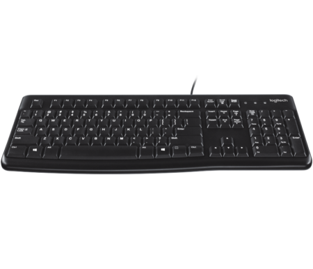 Clavier Logitech K120 USB – Noir – 920-002488 Tunisie