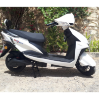 Scooter Électrique Ecomoto T-MAX 1200 W – Blanc Tunisie