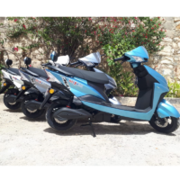 Scooter Électrique Ecomoto T-MAX 1200 W – Bleu Tunisie