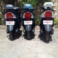 Scooter Électrique Ecomoto T-MAX 1200 W – Bleu Tunisie