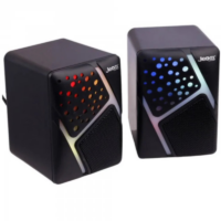 Haut Parleur Gaming Jedel Usb Rgb 6 W – Noir -S-502 Tunisie