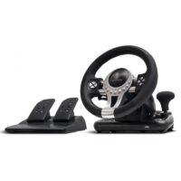 Ensemble Spirit of Gamer Volant + Pédalier + Levier de vitesse Race Wheel Pro 2 – SOG-RWP2 Tunisie