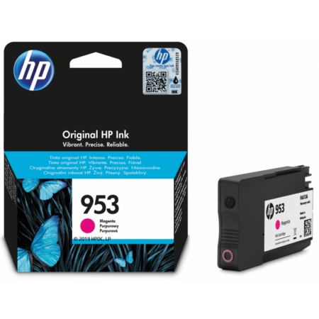 Hp 953 Cartouche D’encre Magenta Authentique 9 Ml–F6U13AE Tunisie