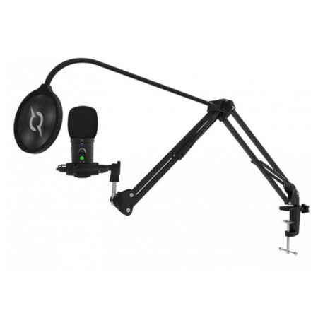 Microphone AQIRYS USB Voyager Cardioïde – Noir Tunisie