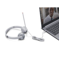 Casque Filaire Stéréo Lenovo Analogique 100 – Blanc – GXD1E71386 Tunisie