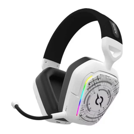 Casque Gamer Sans Fil Aqirys Alnair  -Blanc Tunisie