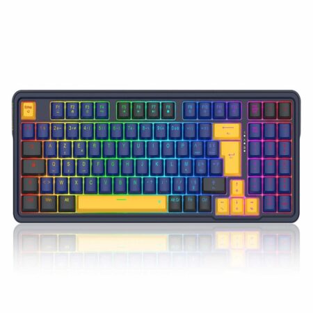 Clavier Gamer Mécanique Filaire Redragon Gloria K664 RGB Bleu Switch – k664BBY-RGB-BL Tunisie