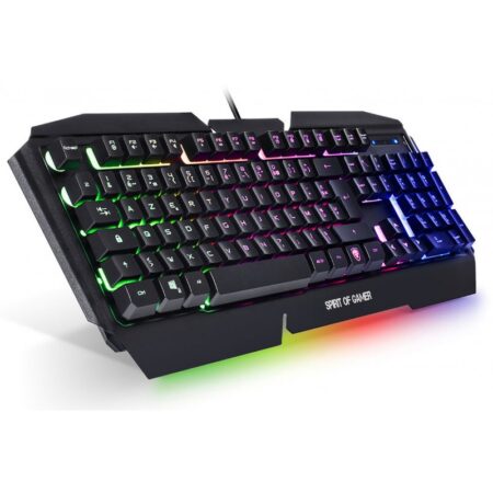 Clavier Gaming Rétroéclairé Spirit Of Gamer Pro-k5 -Noir – CLA-PK5 Tunisie