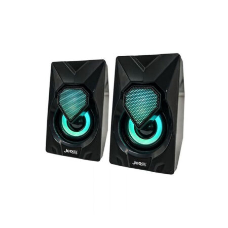 Haut Parleur Gaming Jedel Usb Rgb 6 W – Noir -S-502 Tunisie