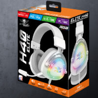 Casque Micro Gaming Spirit Of Gamer Elite H40 Artic Rgb – Blanc- MIC-EH40WT Tunisie