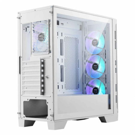 Boitier Pc Gamer MSI MAG Forge 320R airflow – Blanc -306-7G23R21-809 Tunisie