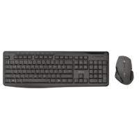 Ensemble Clavier et Souris Sans Fil Trust Evo Silent – Noir – 21387 Tunisie