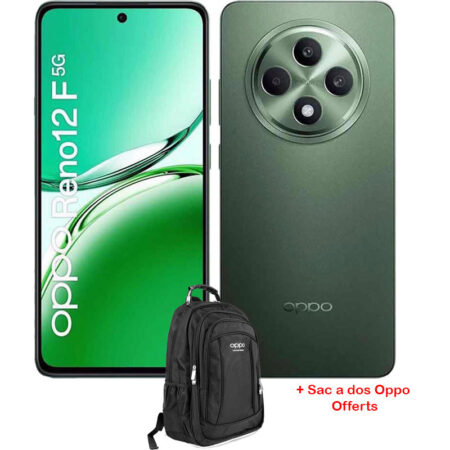 Smartphone Oppo Reno 12F 5G 12Go 256Go – Vert Tunisie