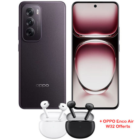 Smartphone Oppo Reno 12F 5G 12Go 512Go – Brun Mat Tunisie