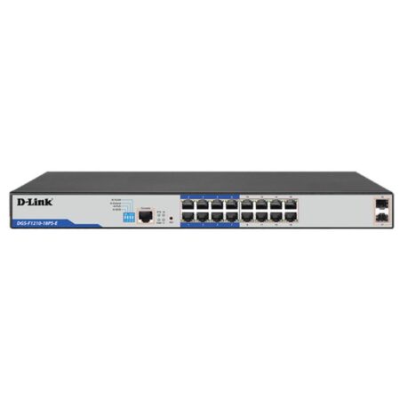 Switch D-link Dgs-f1210-18ps-e Poe+ Géré Intelligent Gigabit Avec 16 Ports Poe – Noir -DGS-F1210-18PS-E Tunisie