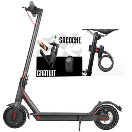 Trottinette Electrique Sparkway D8 Pro – Noir -TE-SPK-D8-BK Tunisie