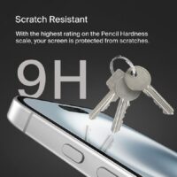 Protecteur D’écran Traité Screenforce En Verre Trempé Pour iPhone 16 iPhone 15 iPhone 14 Pro – OVA135zz Tunisie